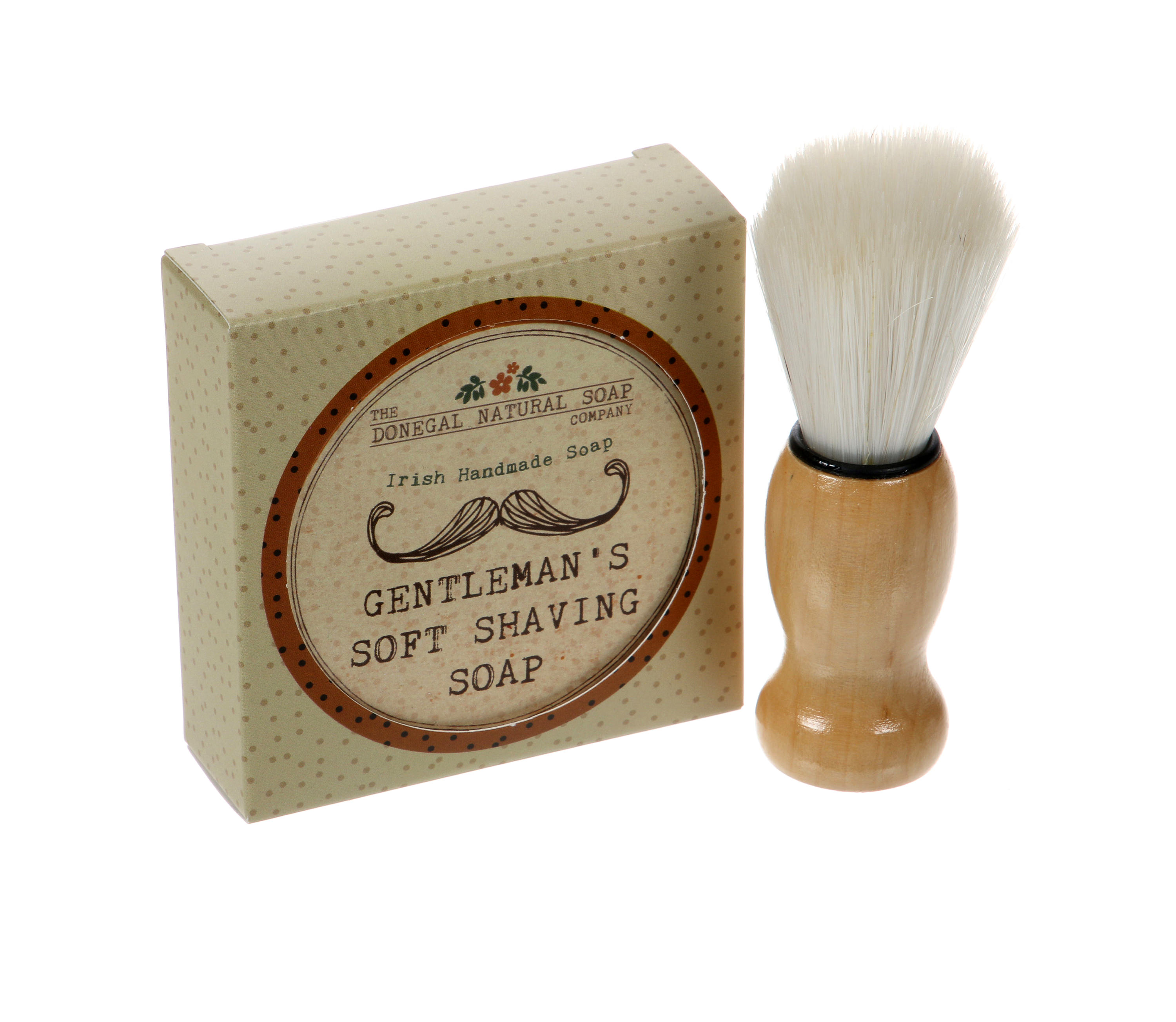 Donegal Natural Soap Company's Gentleman's Soft Shaving soap from Irish