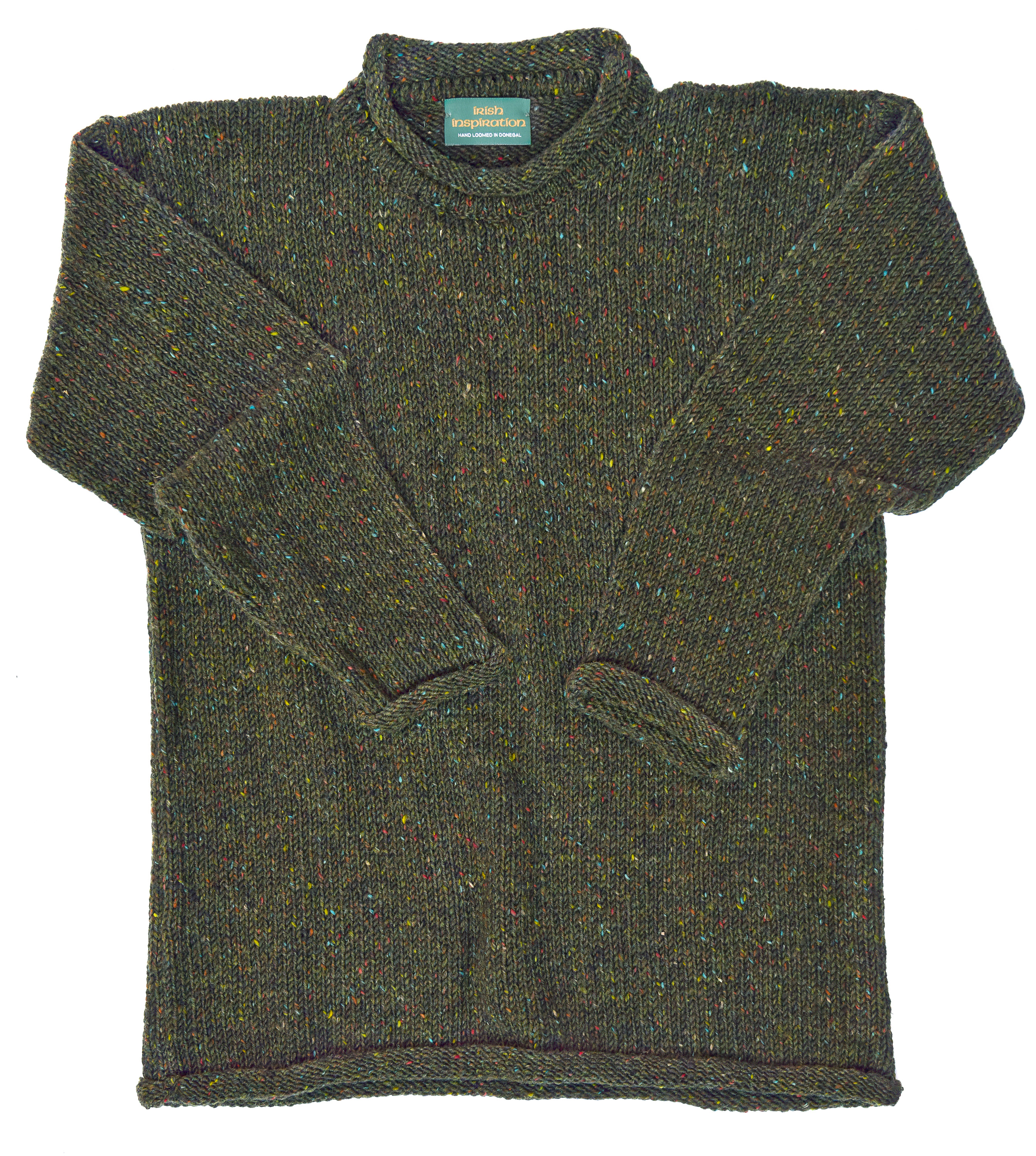 forest green mens sweater