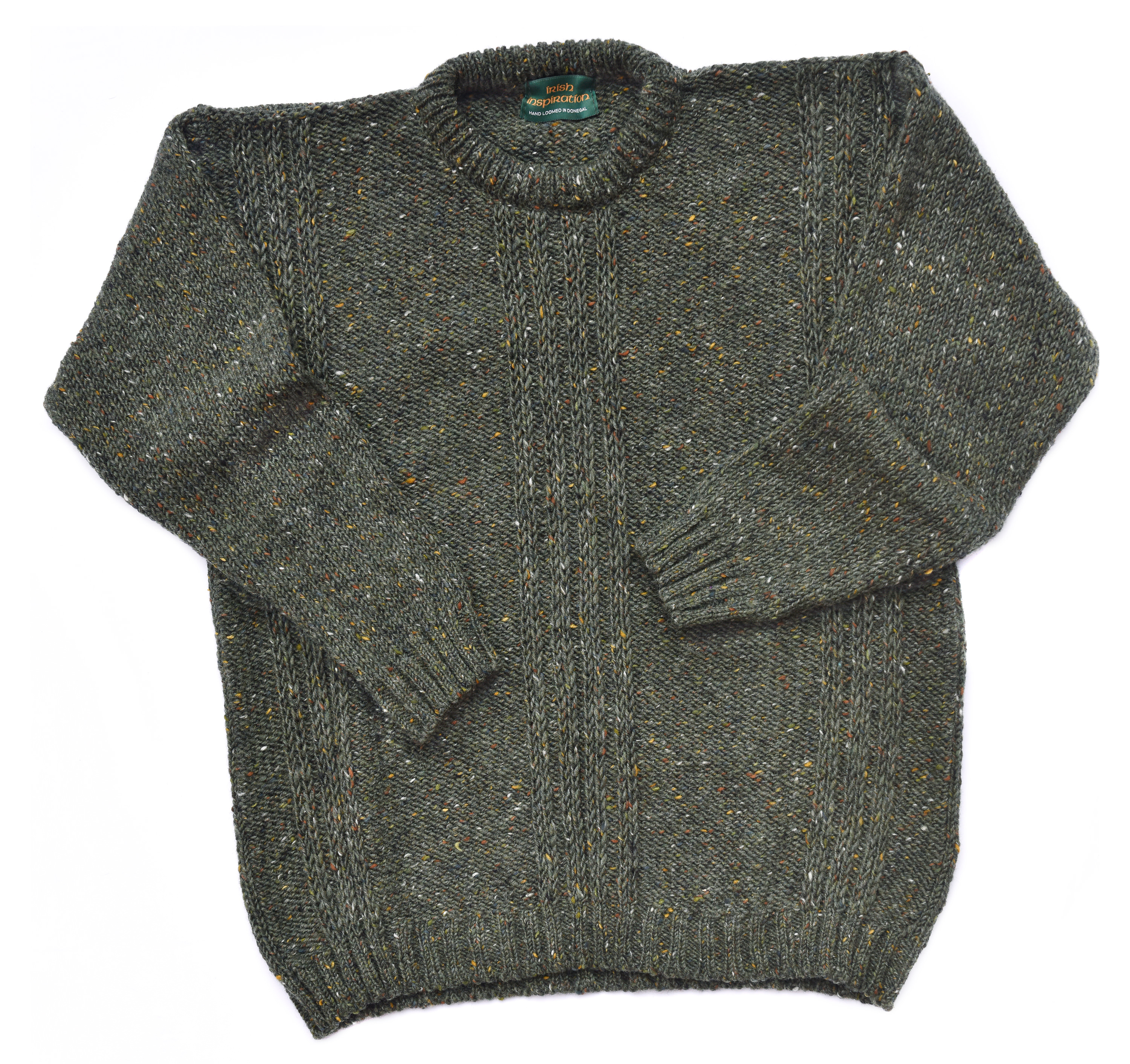 donegal crew neck sweater