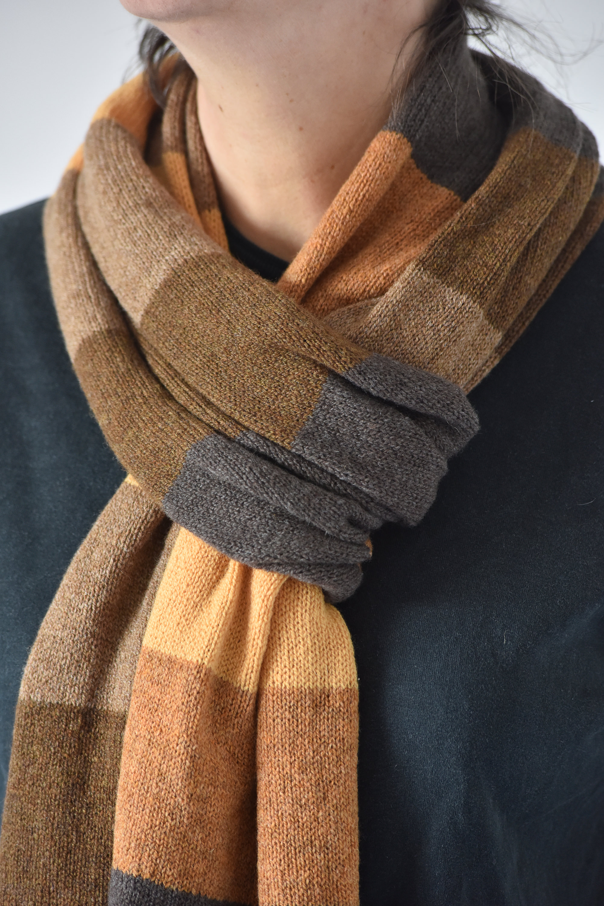 Buy handmade Irish scarves by Mucros Weavers, Studio Donegal, Kerry