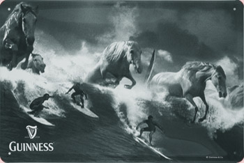 Guinness 2025 white horses