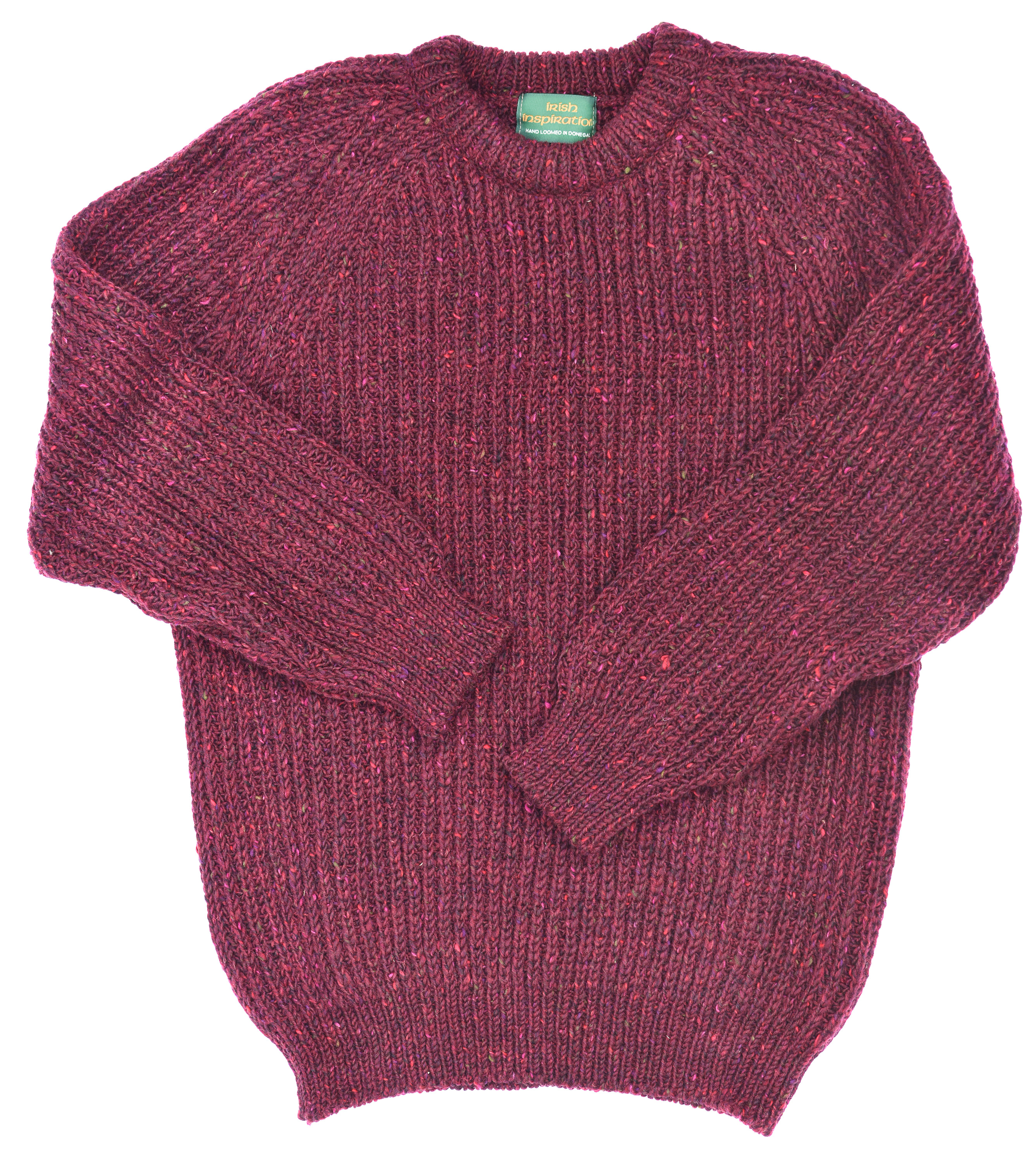 cranberry colored sweater