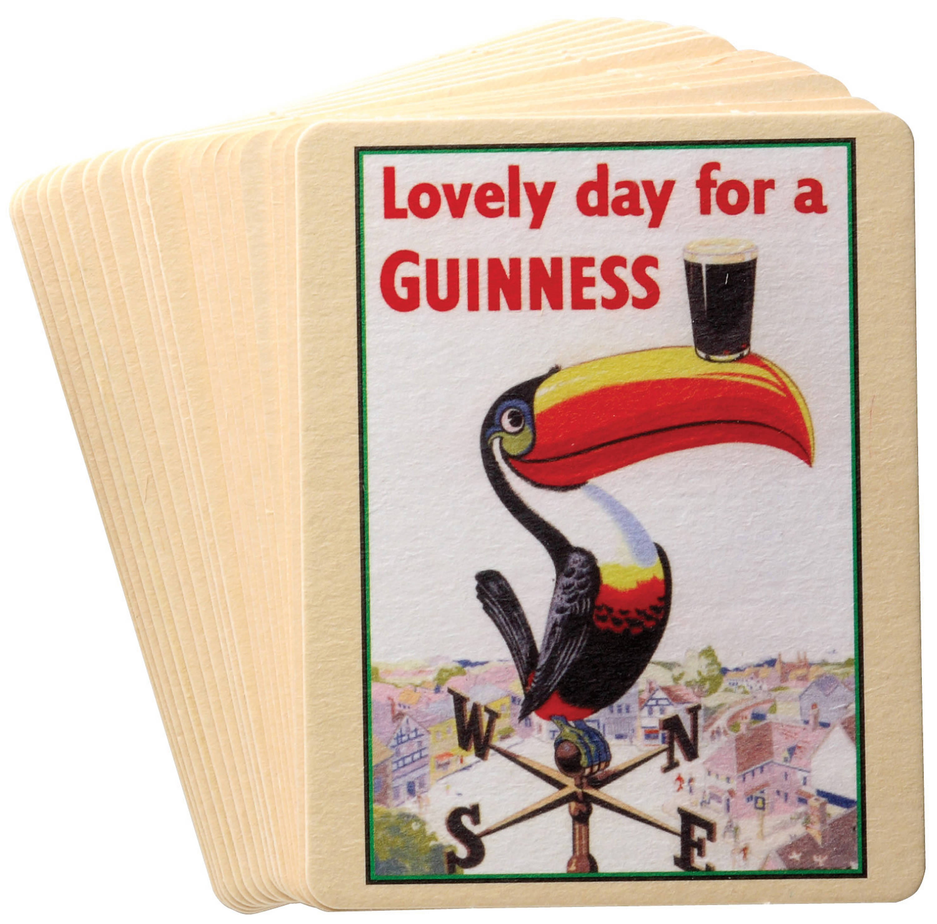20 Assorted Guinness Beer Mats Irish Inspiration