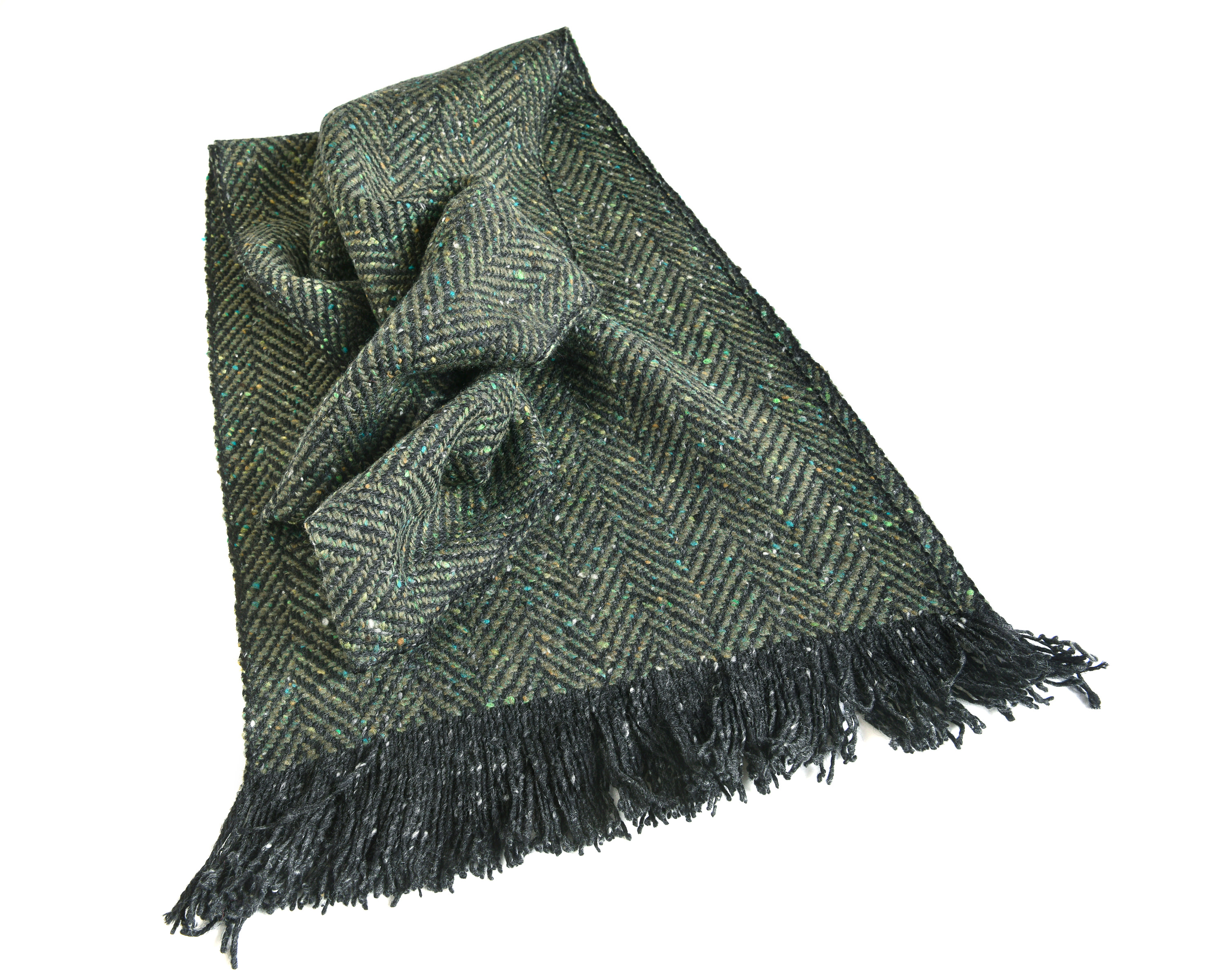 Donegal tweed scarf Clearance