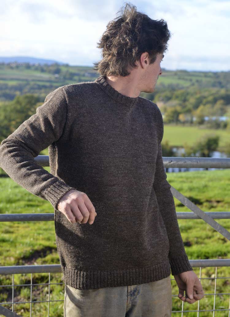 Organic wool jumper sale