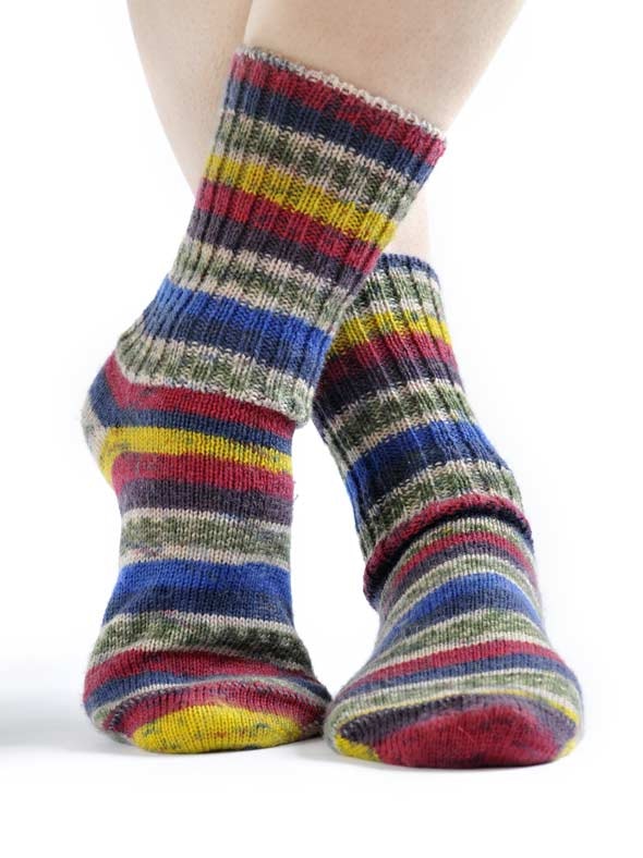 Coloured woollen Irish walking socks for men and women Irish Inspiration