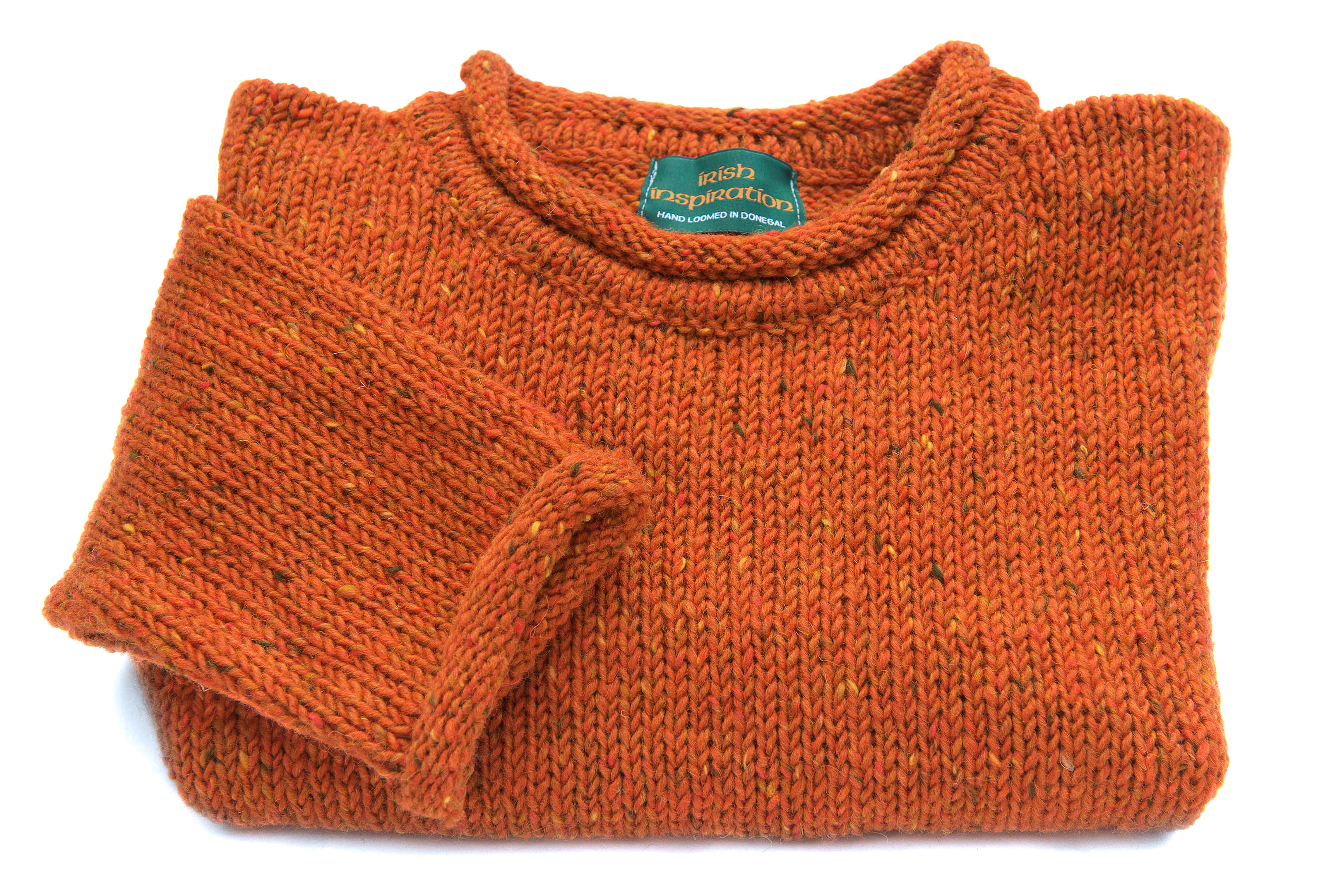 Orange 2025 wool sweater