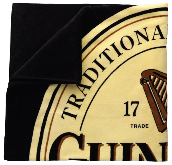Guinness Label Beach/Bath Towel (2033) Irish Inspiration