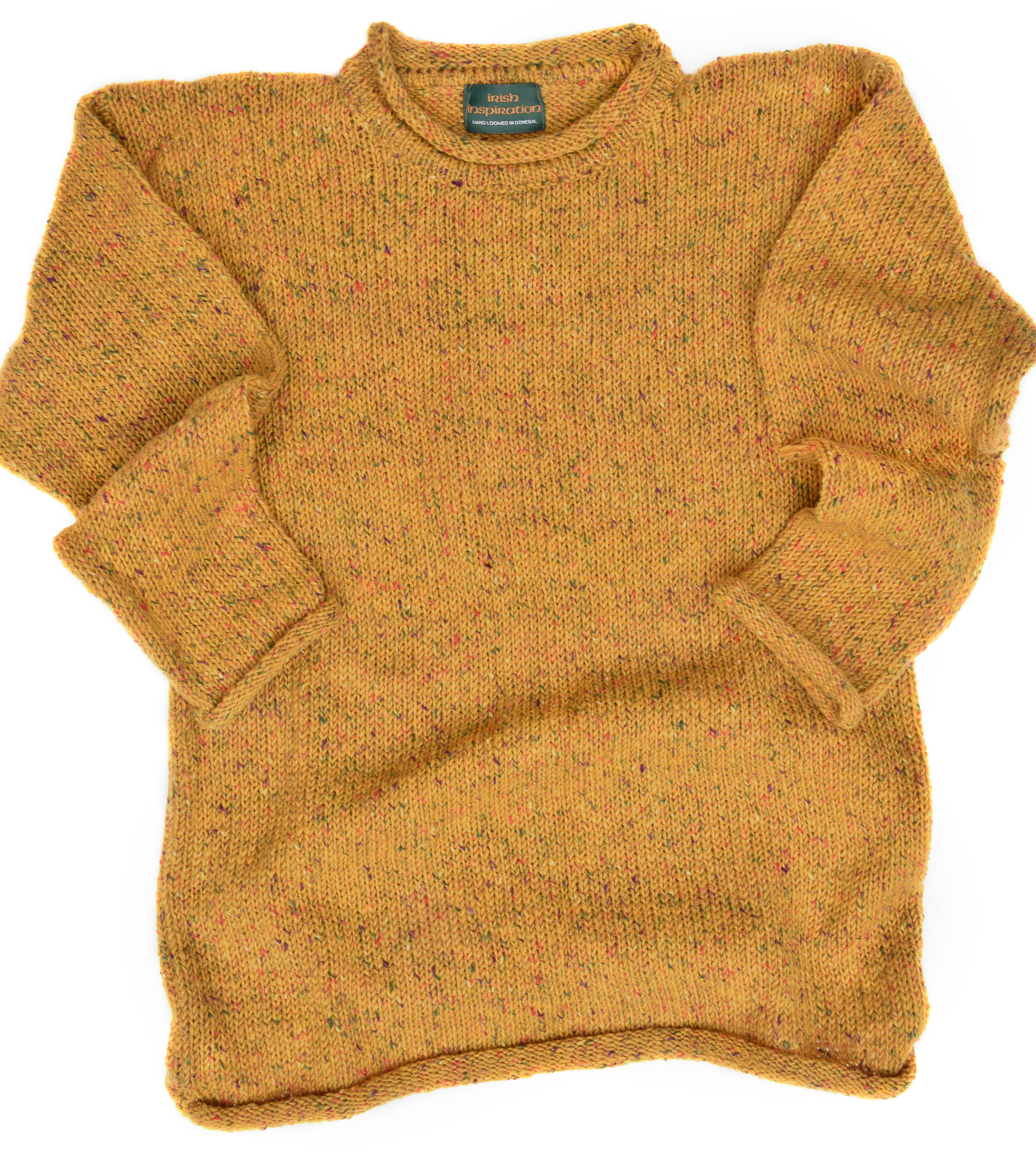mustard wool sweater