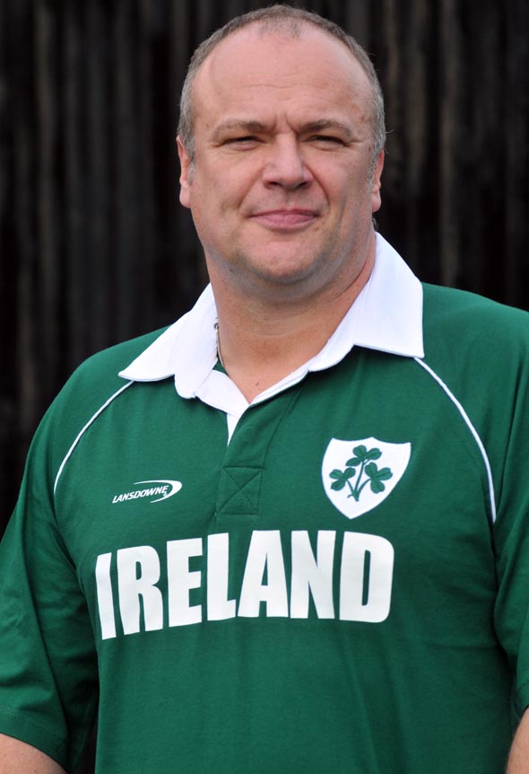 Lansdowne Irish Green 3 Shamrock Ireland Rugby Shirt (R3049) Irish