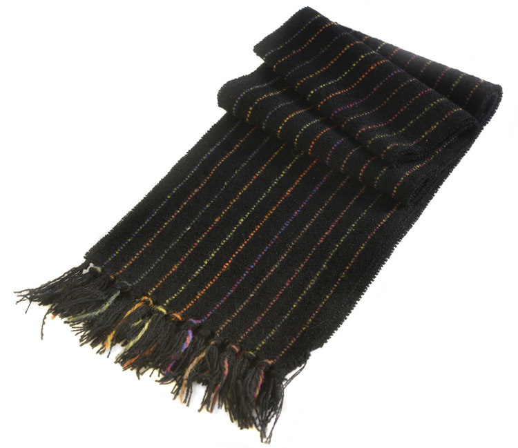 Studio Donegal 『Tweed Muffler』 Mini Check Scarf - Studio Donegal Hand Woven Donegal Tweed