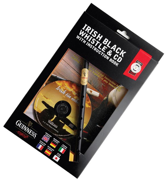 The Guinness Irish Black Whistle With CD & Instruction Book Irish