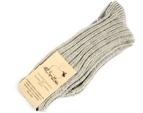 Natural White Wool Socks – Kerry Woollen Mills