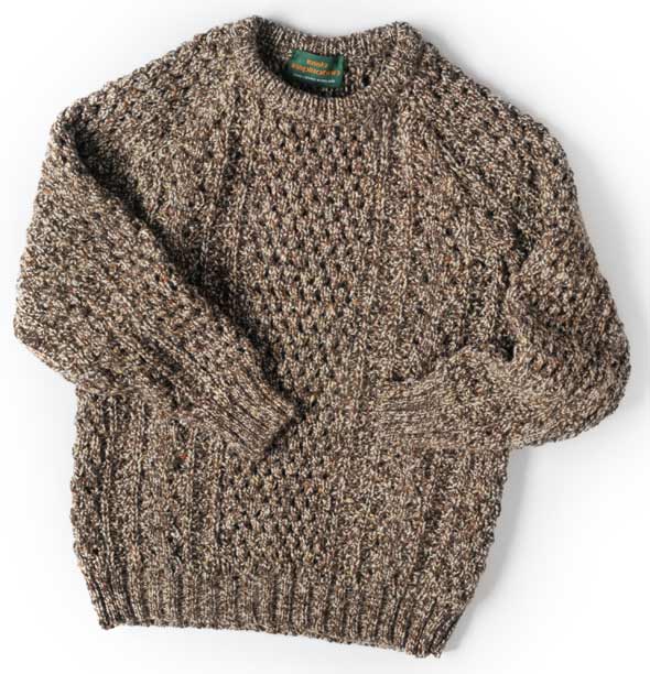 aran jumper wool